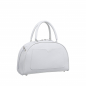 Preview: Handle bag as crossbody bag made of nappa leather white